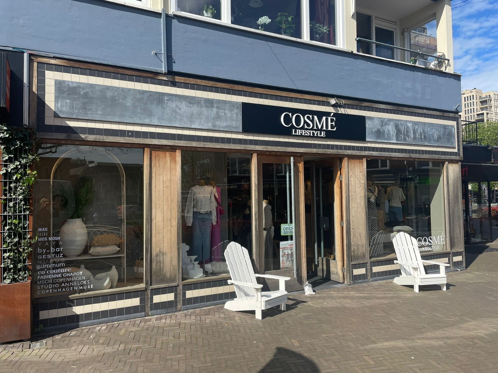 Cosmé Lifestyle Logo en letters